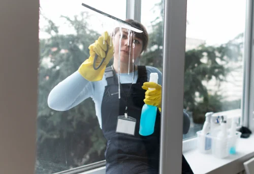Nettoyage de vitres intérieures et extérieures à Mouettes